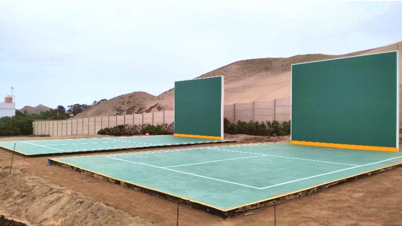 Canchas de frontón