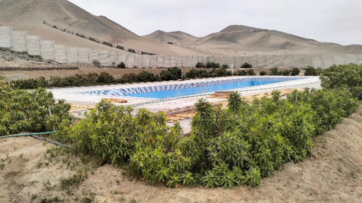 Piscina semi olímpica